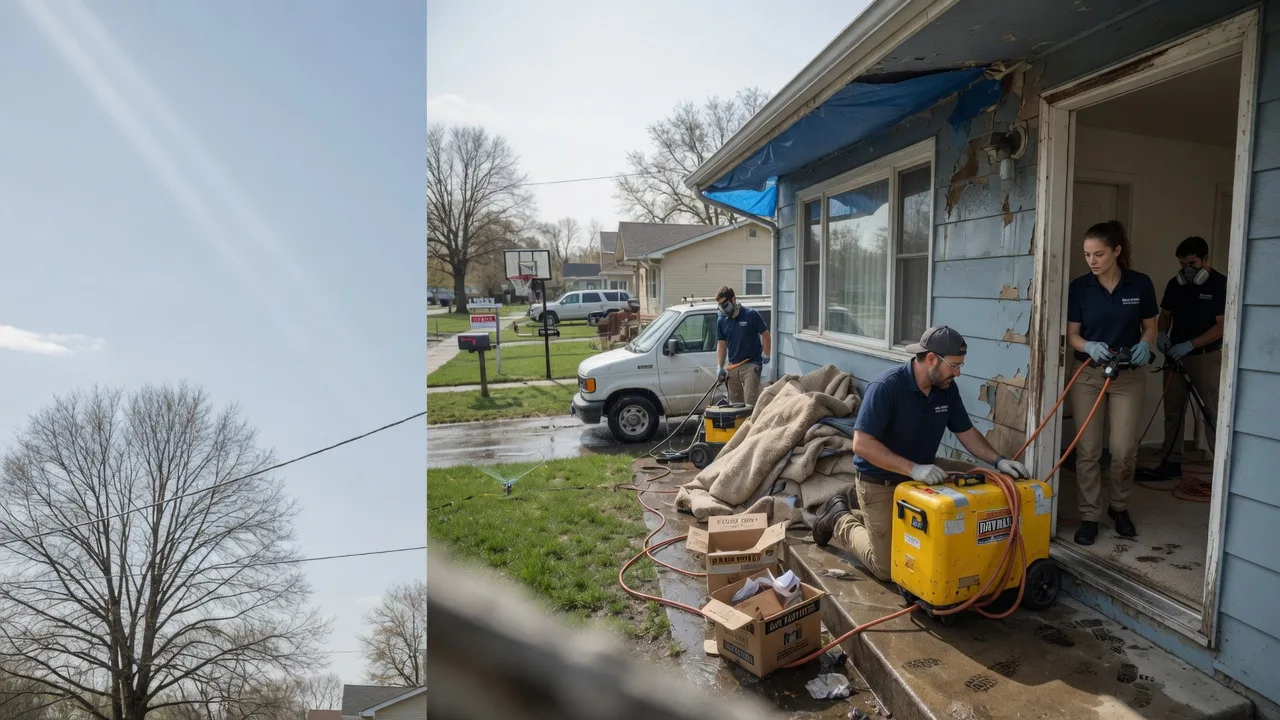 Basement Flood Cleanup in Scobey, MS near me